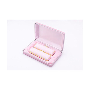 実印・銀行印 Mセット（15.0/13.5） パールスティック Pearl Stick 【ピンク・ファンシーケース】
