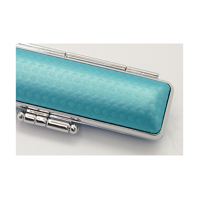 印鑑ケース シャンパンカラー印鑑ケース シャンパンブルー 10.5-12.0mm