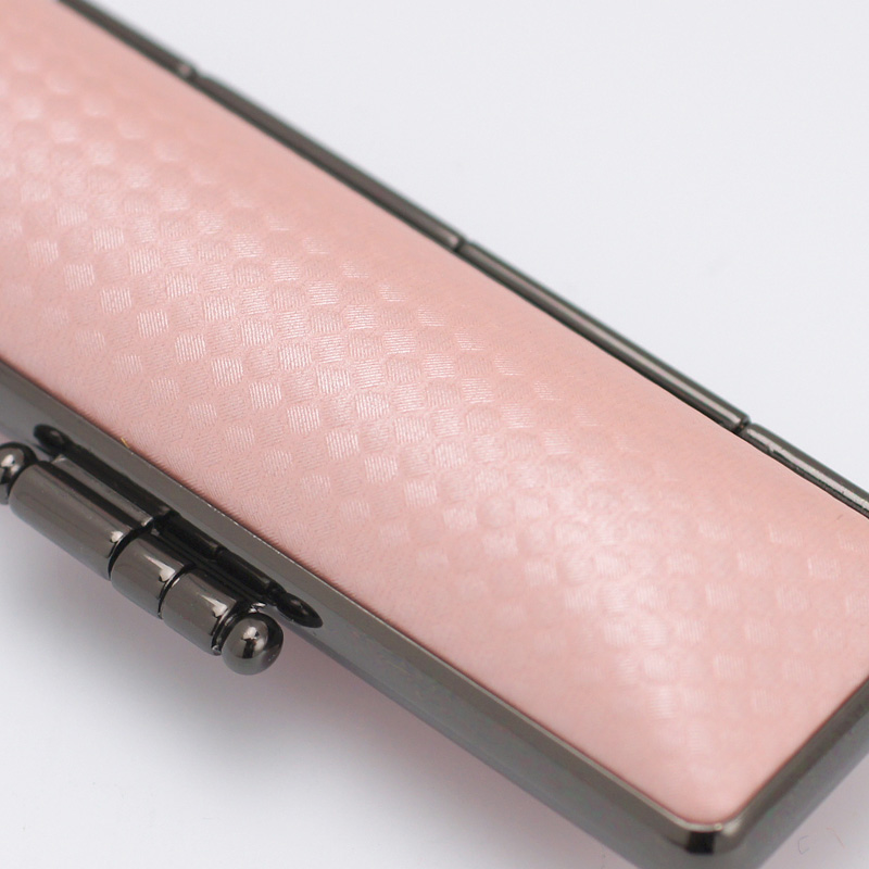 印鑑ケース ライトカーボン調デザインケース ピンク 12.5-15.0mm