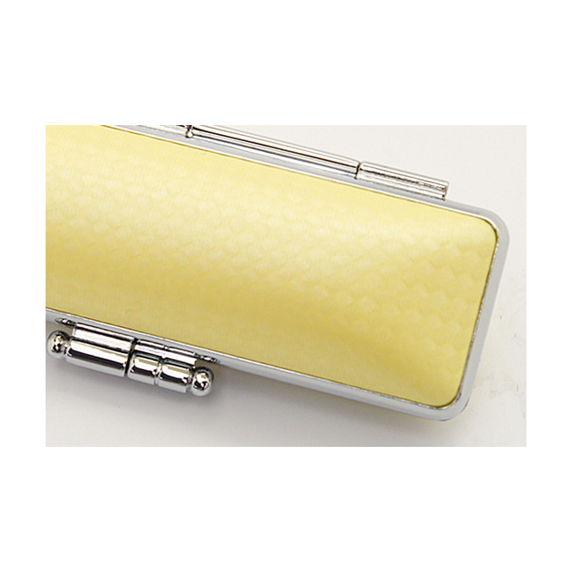 印鑑ケース シャンパンカラー印鑑ケース シャンパンイエロー 16.5-18.0mm