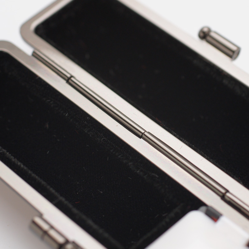 印鑑ケース ライトカーボン調デザインケース ライトブラウン 16.5-18.0mm