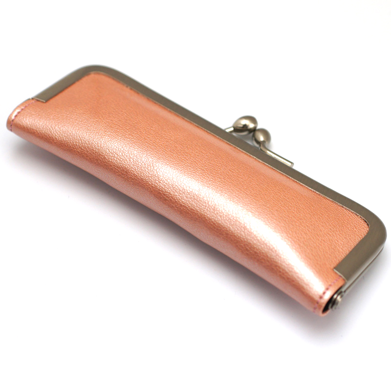 がま口印鑑ケース パールピンク