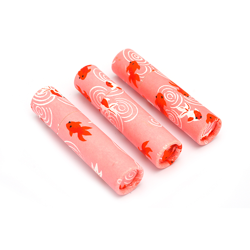 印鑑ケース おしゃれはんこ/和紙柄筒 W-01 （61×12.0mmまで）