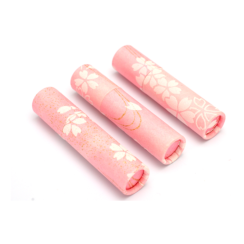 印鑑ケース おしゃれはんこ/和紙柄筒 W-09 (61×12.0mmまで)