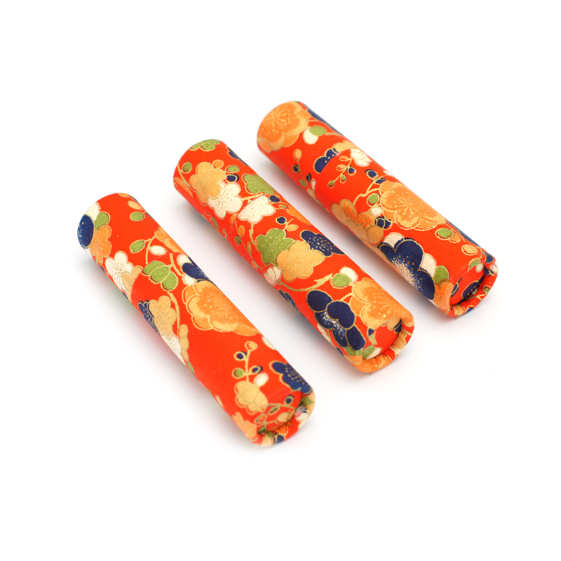 印鑑ケース おしゃれはんこ/和紙柄筒 W-15 （61×12.0mmまで）