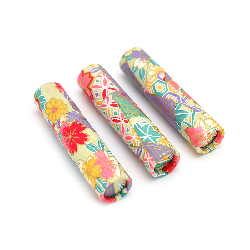 印鑑ケース おしゃれはんこ/和紙柄筒 W-24 (61×12.0mmまで)