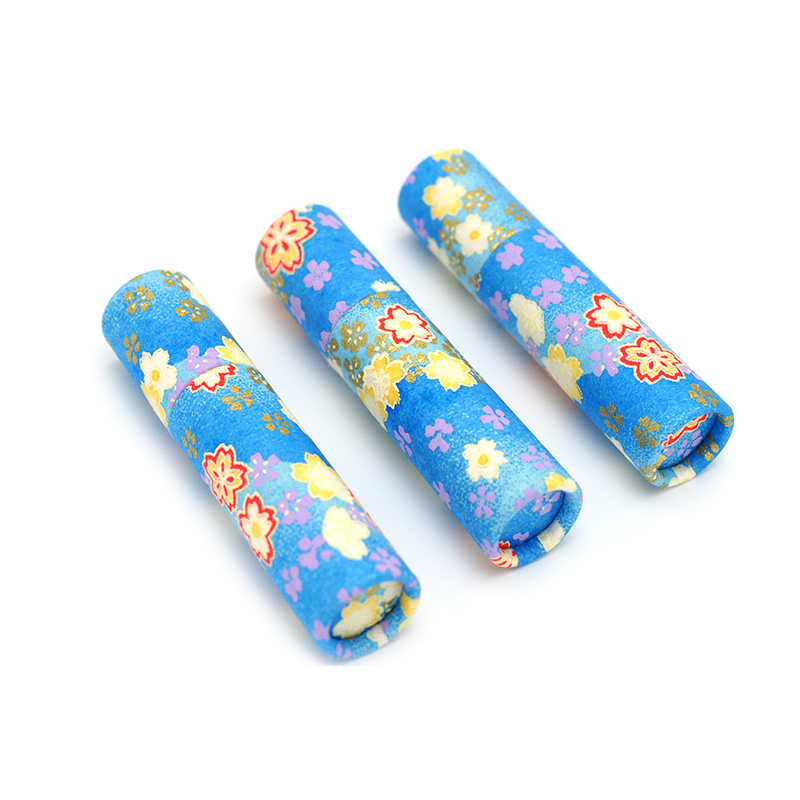 印鑑ケース おしゃれはんこ/和紙柄筒 W-28 (61×12.0mmまで)