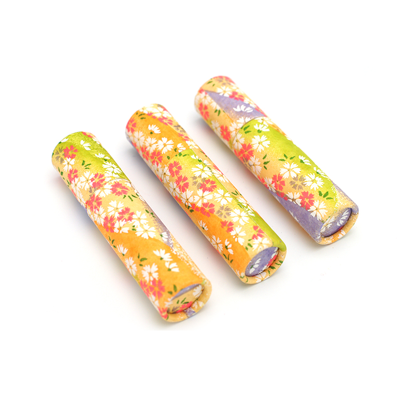 印鑑ケース おしゃれはんこ/和紙柄筒 W-29 (61×12.0mmまで)