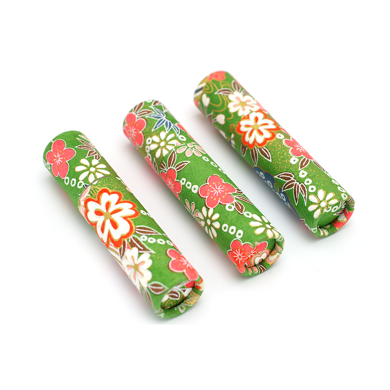 印鑑ケース おしゃれはんこ/和紙柄筒 W-31 （61×12.0mmまで）