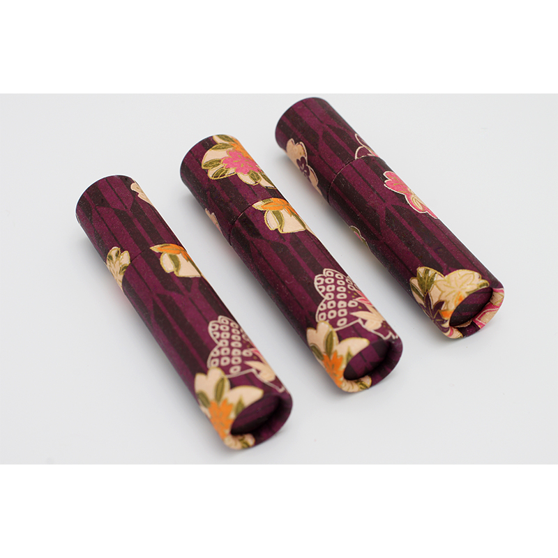 印鑑ケース おしゃれはんこ/和紙柄筒 W-35 （61×12.0mmまで）