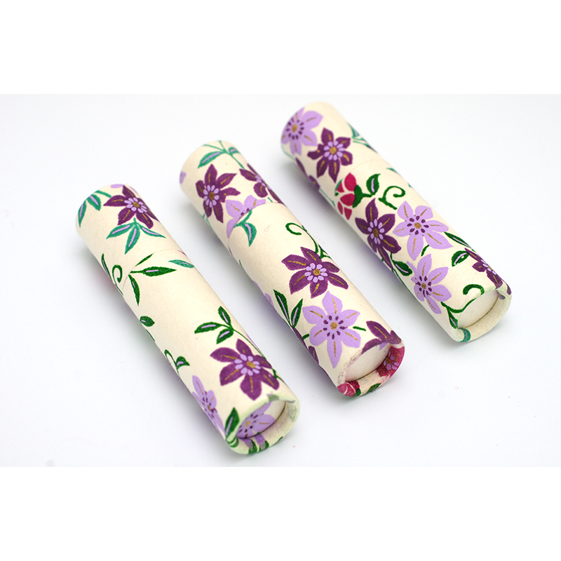 印鑑ケース おしゃれはんこ/和紙柄筒 W-37 （61×12.0mmまで）