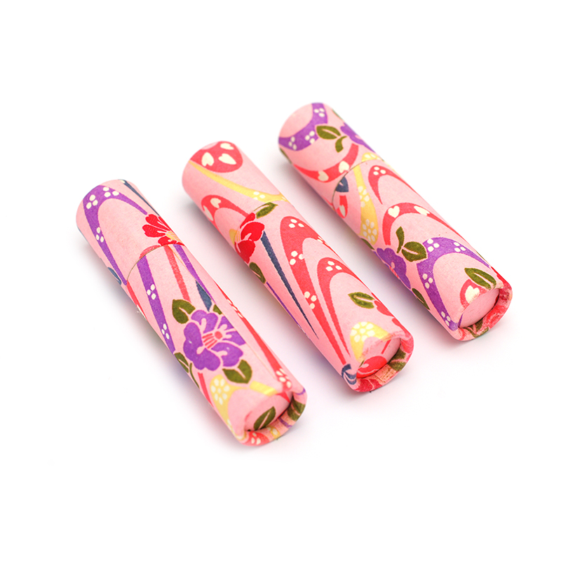 印鑑ケース おしゃれはんこ/和紙柄筒 W-45 （61×12.0mmまで）