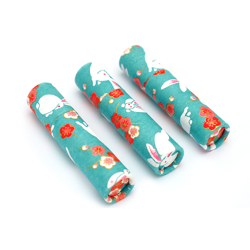 印鑑ケース おしゃれはんこ/和紙柄筒 W-58 （61×12.0mmまで）