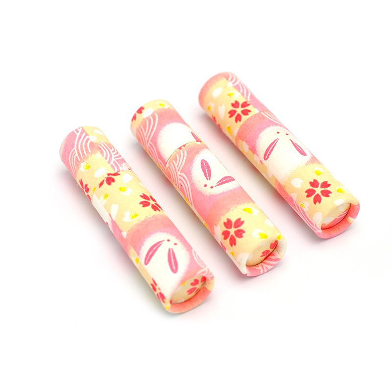 印鑑ケース おしゃれはんこ/和紙柄筒 W-59 （61×12.0mmまで）