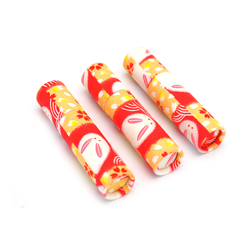 印鑑ケース おしゃれはんこ/和紙柄筒 W-60 （61×12.0mmまで）