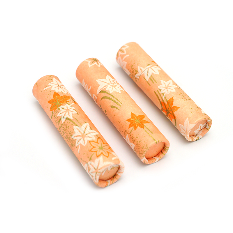 印鑑ケース おしゃれはんこ/和紙柄筒 W-65 （61×12.0mmまで）