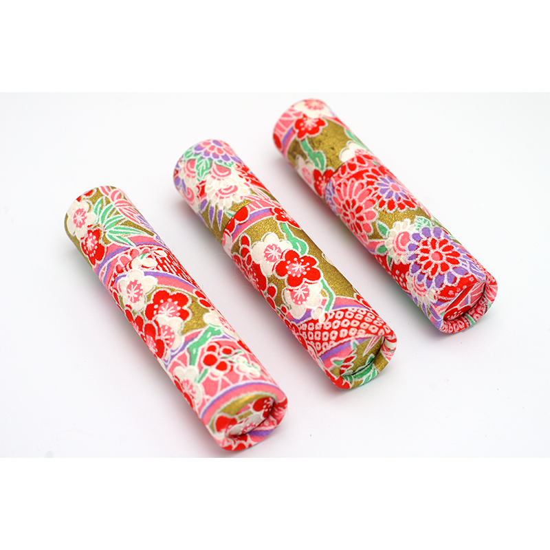 印鑑ケース おしゃれはんこ/和紙柄筒 W-67 （61×12.0mmまで）