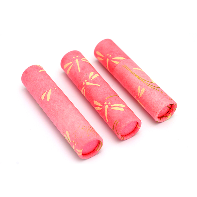 印鑑ケース おしゃれはんこ/和紙柄筒 W-77 （61×12.0mmまで）