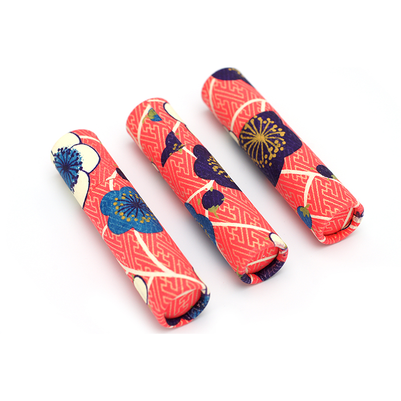 印鑑ケース おしゃれはんこ/和紙柄筒 W-83 （61×12.0mmまで）