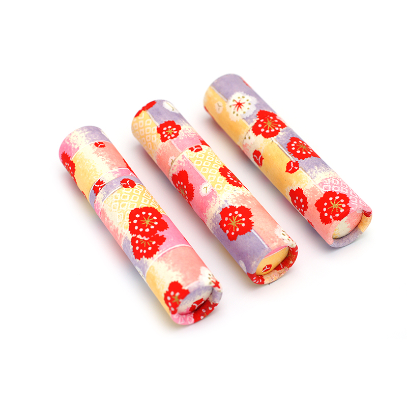 印鑑ケース おしゃれはんこ/和紙柄筒 W-87 (61×12.0mmまで)