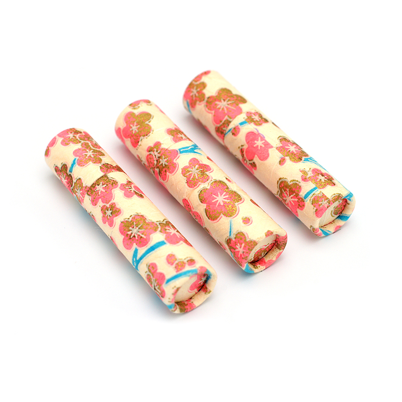 印鑑ケース おしゃれはんこ/和紙柄筒 W-89 （61×12.0mmまで）