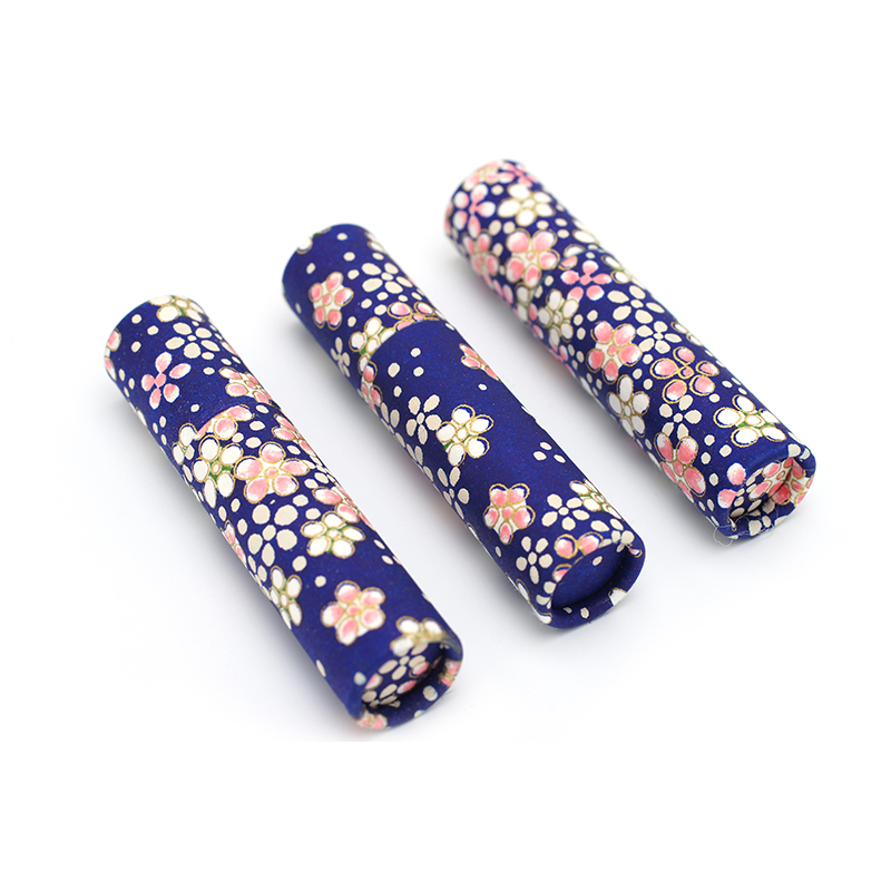 印鑑ケース おしゃれはんこ/和紙柄筒 W-90 （61×12.0mmまで）