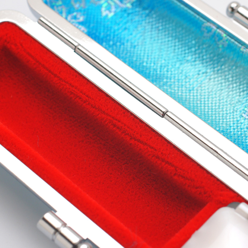 桜柄印鑑ケース ブルー 10.5-12.0mm