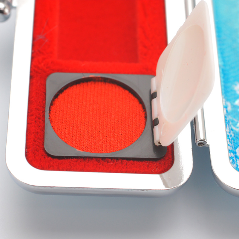 桜柄印鑑ケース ブルー 10.5-12.0mm