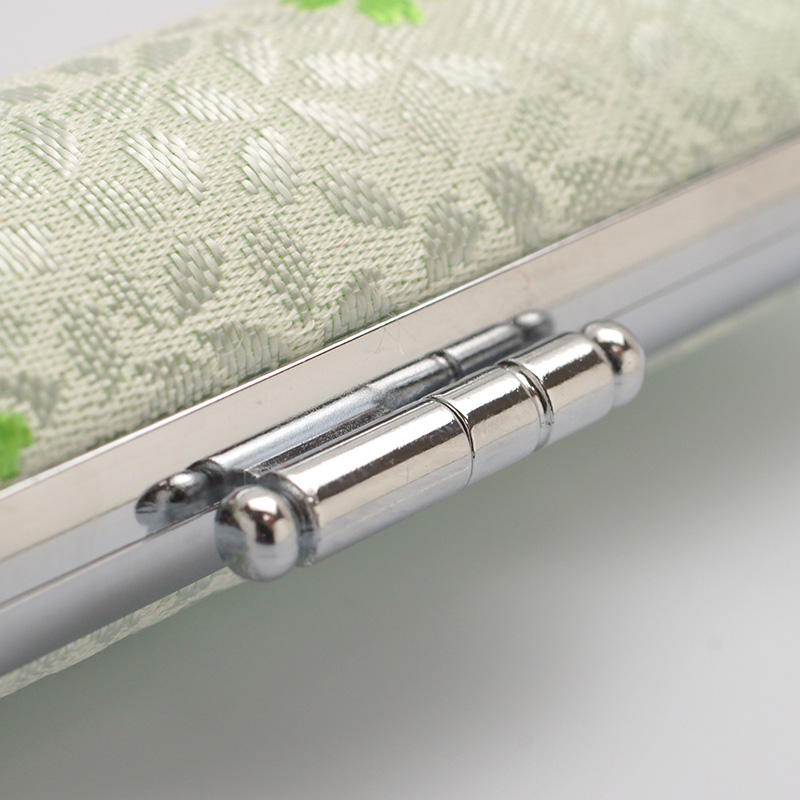 桜柄印鑑ケース グリーン 12.5-15.0mm