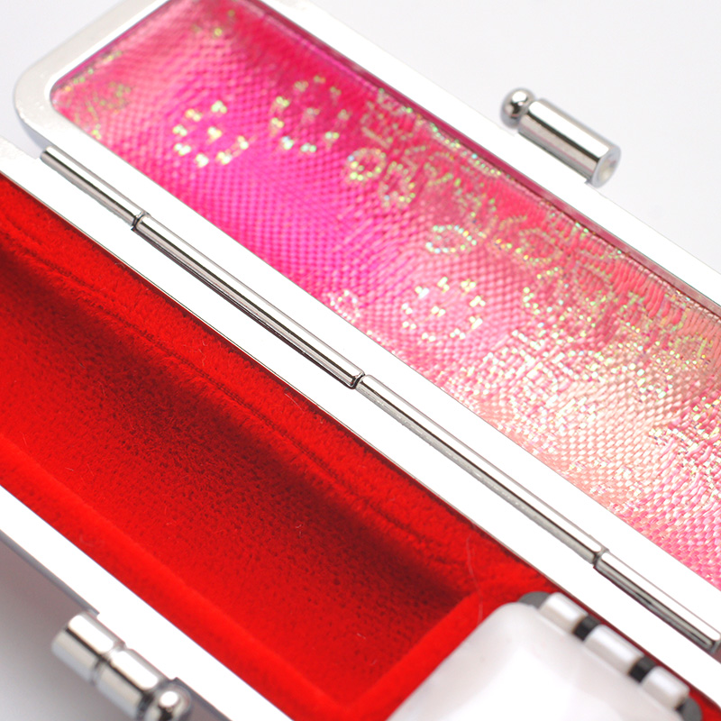 桜柄印鑑ケース レッド 12.5-15.0mm