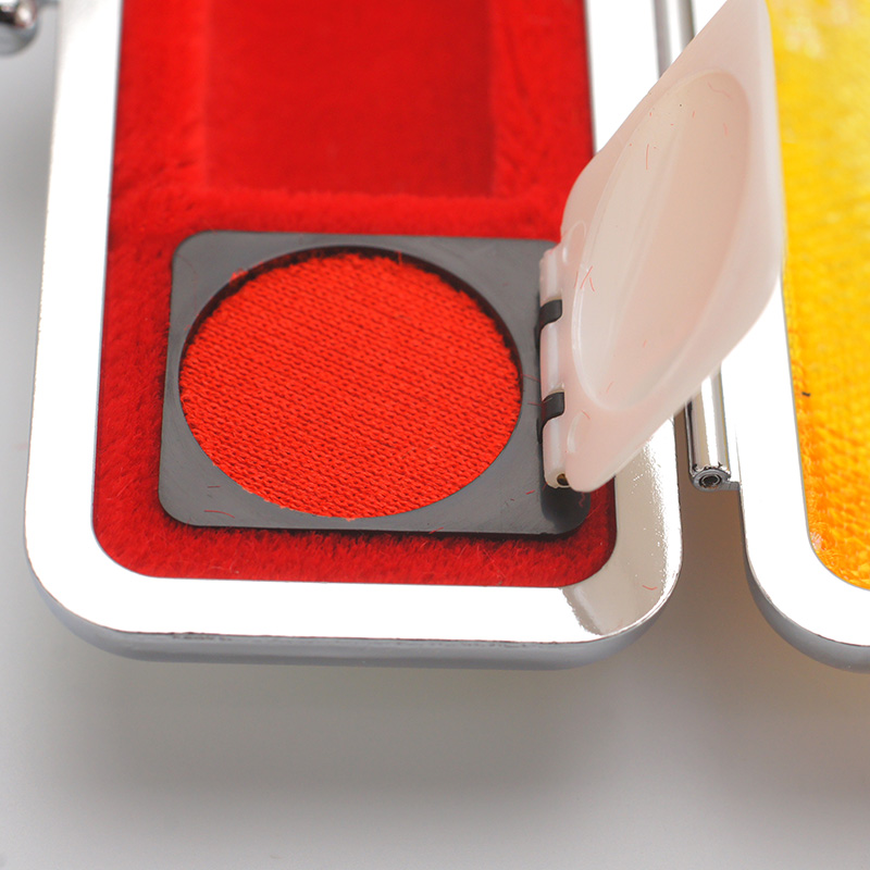 桜柄印鑑ケース イエロー 10.5-12.0mm