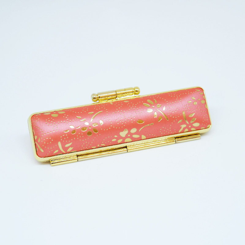 印鑑・ケースセット 金花 ピンク/12.0mm