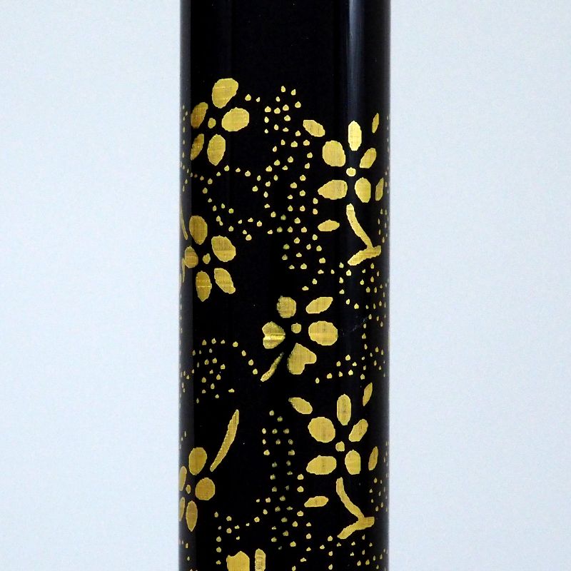 印鑑・ケースセット 金花 ブラック/12.0mm │キレイはんこ