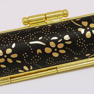 印鑑・ケースセット 金花 ブラック/12.0mm