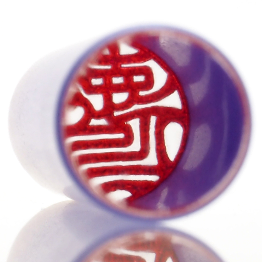 LooKy アクアブルー　印面サイズ　12.0mm