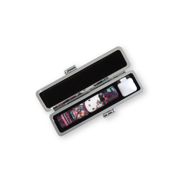 サンリオ 和(なごみ)ざいく印鑑 ハローキティ 百合