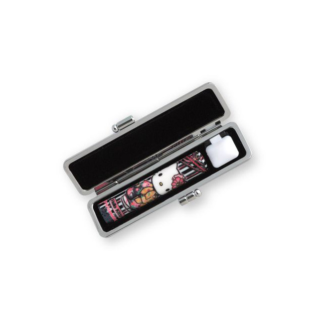 サンリオ 和(なごみ)ざいく印鑑 ハローキティ 牡丹