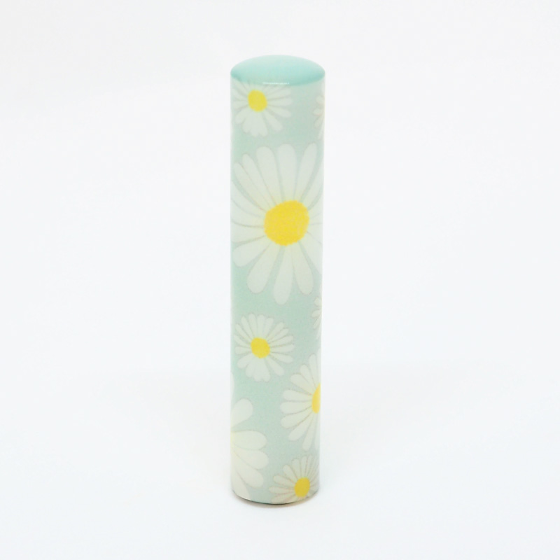 印鑑・ケースセット キレイはんこ(オリジナル) 北欧風/12.0mm KIS-06