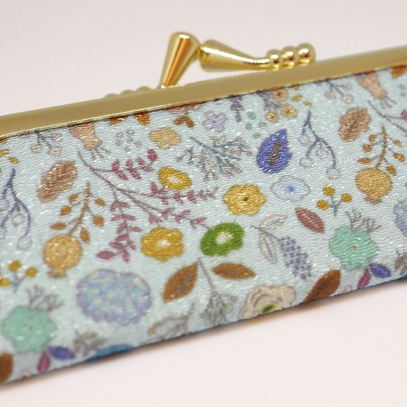 印鑑・ケースセット キレイはんこ(オリジナル) 花(水色)/12.0mm KIS-07