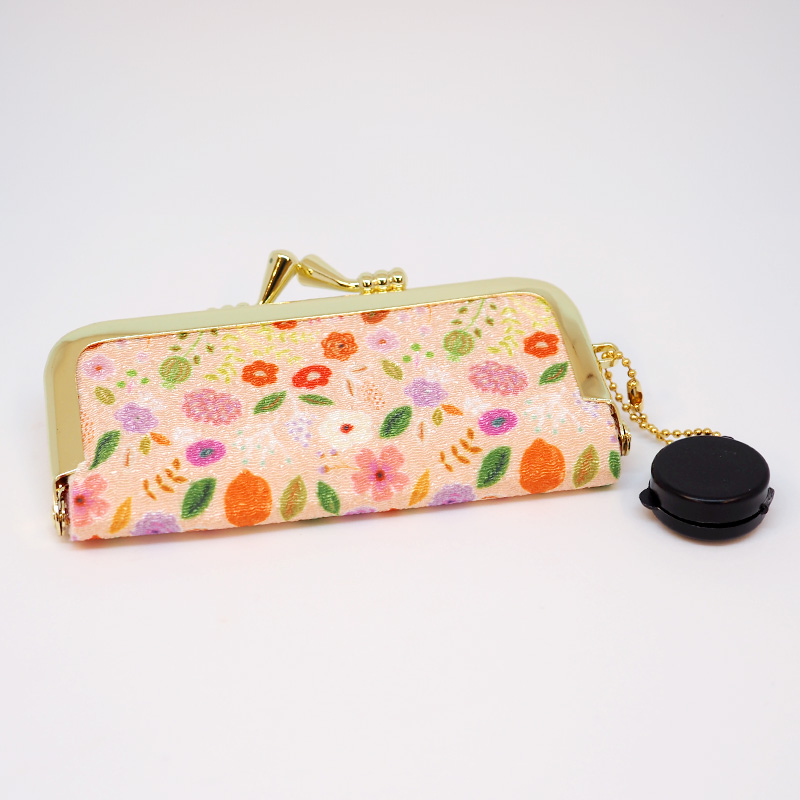 印鑑・ケースセット キレイはんこ(オリジナル) 花(ピンク)/12.0mm KIS-08