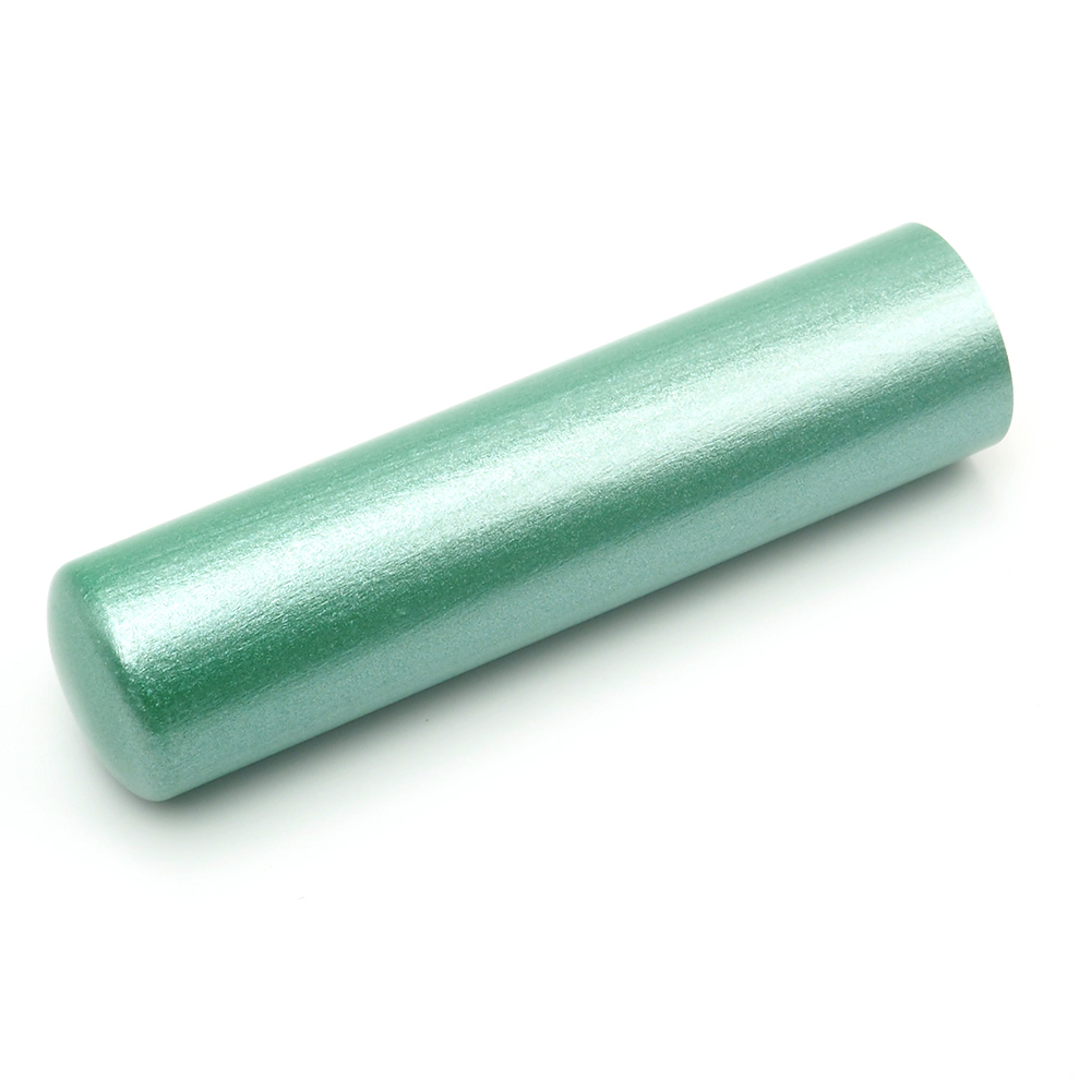実印 パールスティック ミントグリーン 15.0mm 印鑑ケース【サニーケース】