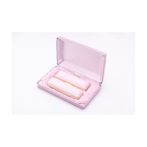 銀行印13.5mm/認印12.0mmの2本セット 山桜 【ピンク・ファンシーケース付】