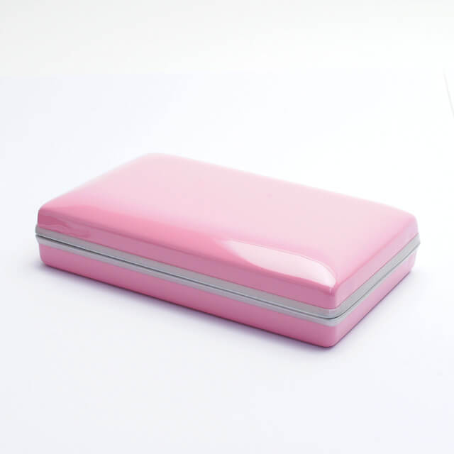 実印・銀行印 Sセット(実印13.5mm/銀行印12.0mm) さくら(桜) 【ピンク・ファンシーケース付】
