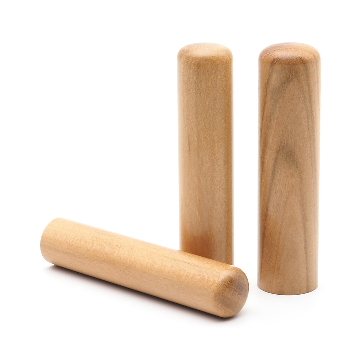 実印・銀行印 Sセット(実印13.5mm/銀行印12.0mm) 山桜 【ピンク・ファンシーケース付】