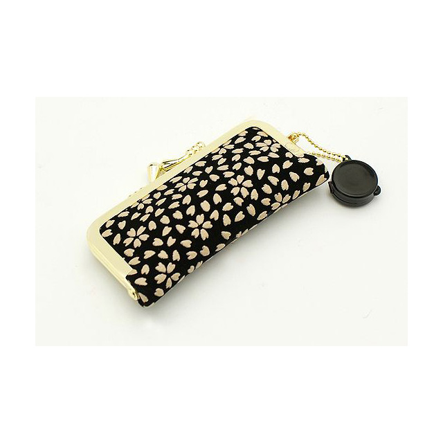 印鑑/はんこ いちふ(ICHIFU)/小袋付きがまぐちケース印鑑セット さくら *MTA-03*IB-G03*IB-K92(12.0mm)