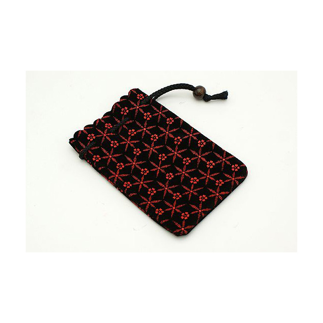 印鑑/はんこ いちふ(ICHIFU)/小袋付きがまぐちケース印鑑セット 赤ざくら *MTA-05*IB-G05*IB-K94（12.0mm）