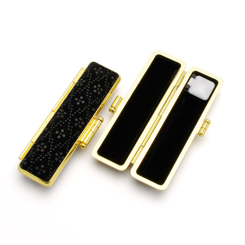 印鑑/はんこ いちふ(ICHIFU)/小袋付き金枠ケース印鑑セット うめ *MTA-06*IB-11206*K95（12.0mm）